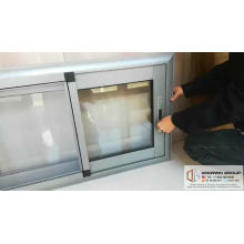 Automatic sliding window opener aluminum price philippines framed double glazed